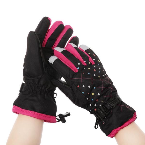 

waterproof ski gloves men women warm skiing snowboard gloves snowmobile motorcycle riding winter velvet knitted skiing, Blue;gray