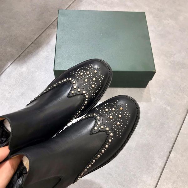 

2019 осень и зима стиль мода роскошные дизайнерские каблуки работа дизайнер сапоги женские сапоги мартин сапоги вино вырезать узоры по дерев, Black