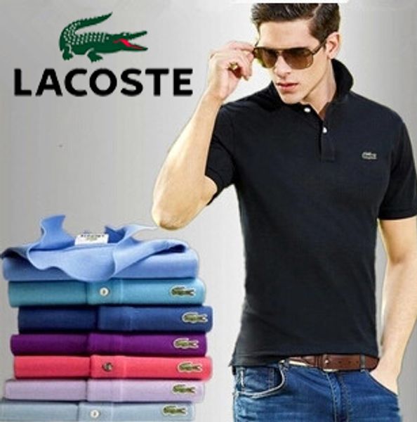 

New 2019 men polo hirt men de iger polo men brand logo embroidery cotton hort leeve hirt clothe golf tenni polo 5xl