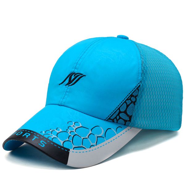 

hat men's spring outdoor mountaineering travel cap lightweight breathable quick dry comfortable fashion wild cap, Blue;gray