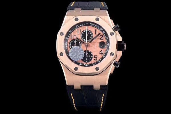 

2019 jf v2 версии 42мм водонепроницаемых роскошные часов для мужчин дизайнер часы montre люксусных автоматических часов, Slivery;brown