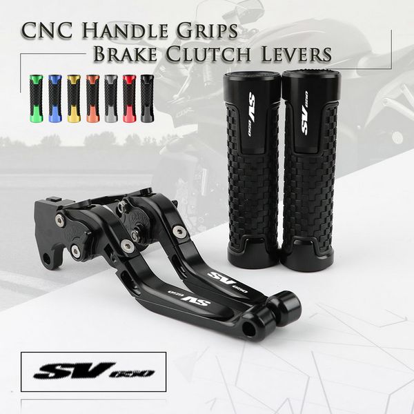 

регулируемый складной cnc тормозные рычаги сцепления ручки ручки набор для sv650 1999-2009