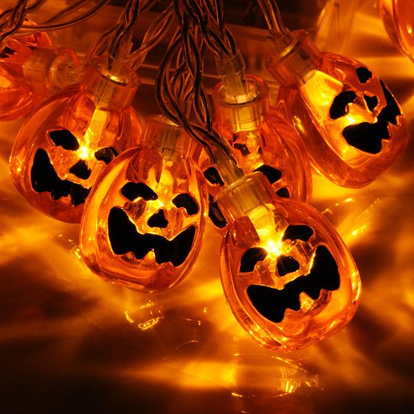 

1.5 м / 3 м из светодиодов фея свет шнура тыквы хэллоуин украшения праздничное освещение фестиваль декор 10/20 светодиоды тыква огни лампы j
