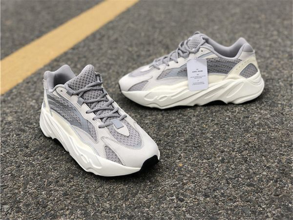 

2019 authentic 700 v2 static kanye west man women outdoor shoes runner wave mauve triple white ef2829 sports running shoes size 5-12.5, White;red