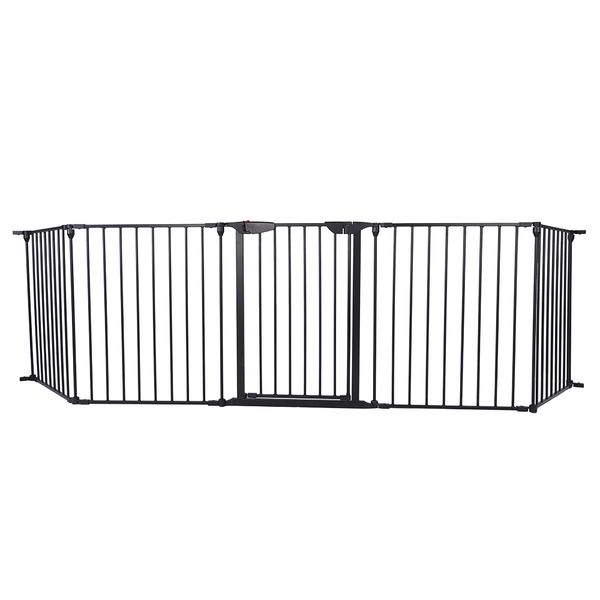 2020 Fireplace Fence Baby Safety Fence Hearth Gate Pet Cat Steel