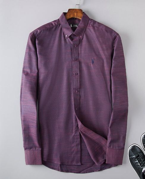 

Оптовая 2019 Новый Бренд Весна Осень Повседневная С Длинным Рукавом Мужчины Рубашк