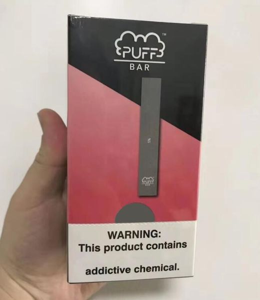 

Puff Bar Disposable Pod Device With Security Code 280mAh Battery 1.3ml Capacity Puffbar Vape pen Empty Vape Cartridge Packaging posh pop