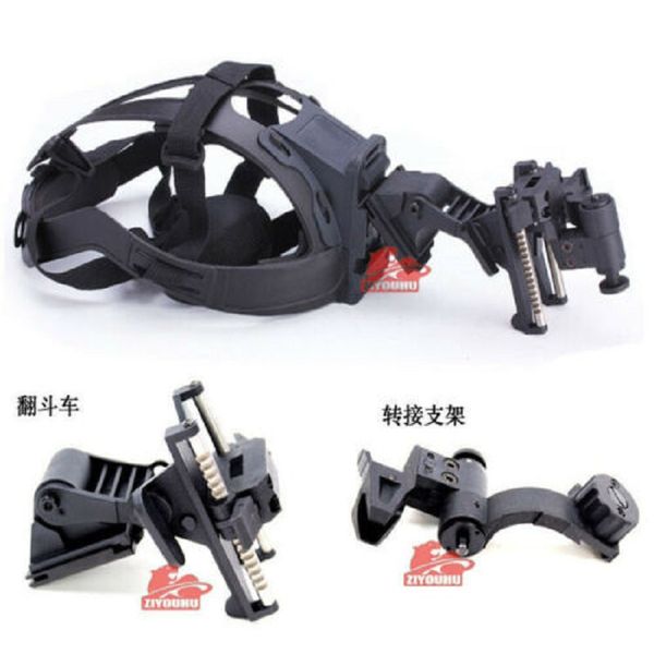 

tactical nvg helmet mount soft helmet accessories rope shroud adapter bracket