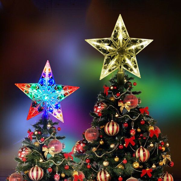 

17cm xmas christmas tree led star tree decoration led lighting battery christmas treehouse shopwindow