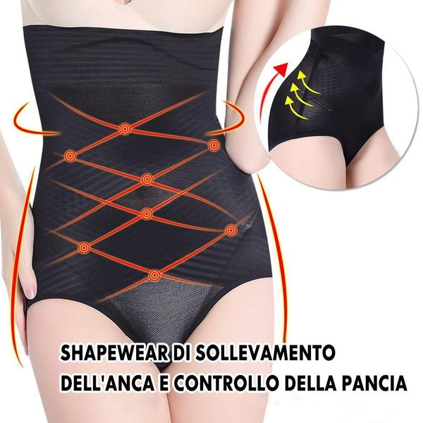 

women tummy belly control high waist slimming shaper panty girdle shapewear