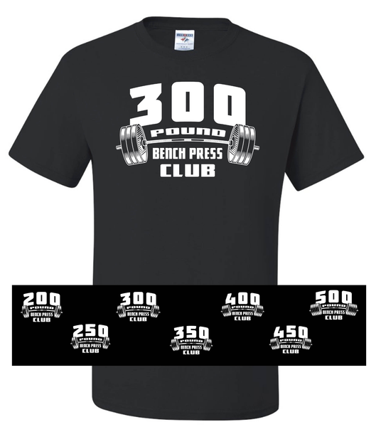Details Zu Bench Press Club 50 50 T Shirt Sm To 6x Powerlifting