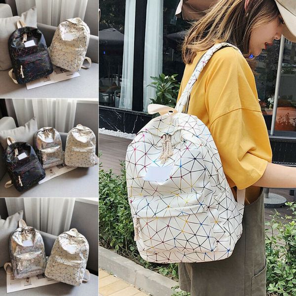 

1шт повседневная девушка мини прозрачный рюкзак ранец лазерные сумки на ремне