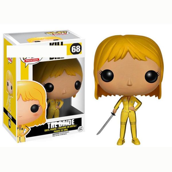 

cute funko pop kill bill crazy #68 pvc anime action figure collectible model toys for chlidren gift 2020 new arrival