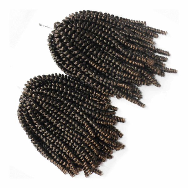 África Trançado Cabelo Crochet Dreadlocks Extensões Wave penteado Ombre Curly Tranças Mulheres