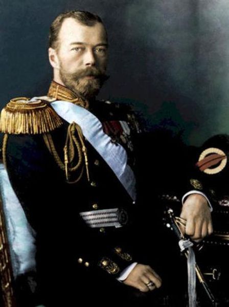 

handpainted & hd print art oil painting male portrait tsar nicholas ii seated with sword home decor on canvas wall art p143