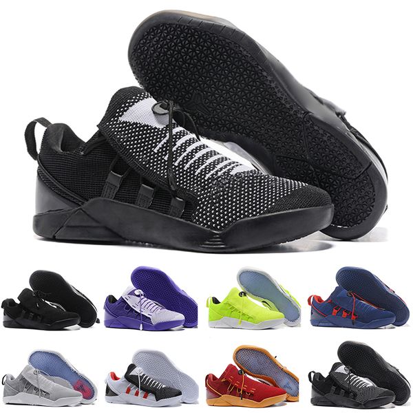 

Cheap Sale kobe 11 Low casual shoes shoess for Top quality Men KB 11s Mentality 3 3M Black Wine Red Training shoes 7-12