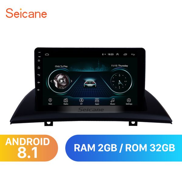 

seicane 2gb 9" android 8.1 car gps head unit player for 2004-2007-2012 x3 e83 2.0i 2.5i 2.5si 3.0i 3.0si 2.0d 3.0d 3.0sd car dvd