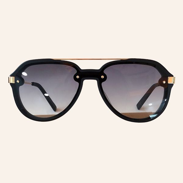 

women's sunglasses 2020 fashionable atmosphere sunglasses acetate fiber frame sunshade glasses oculos de sol, White;black