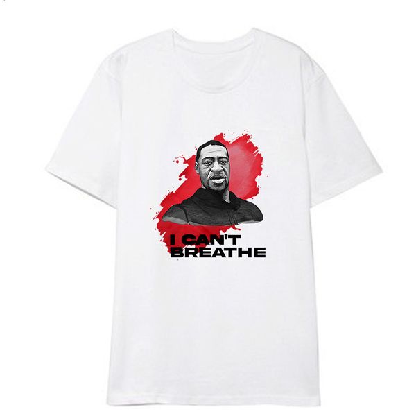 

i can't breathe riot protest short-sleeved t-shirt i can't breathe loose clothes men and women, Gray;blue