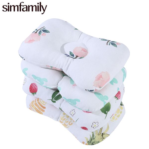 

simfamily]newborn baby 100% cotton babies pillow cartoon sleeping headrest nursing infant shaping pillow sleep position