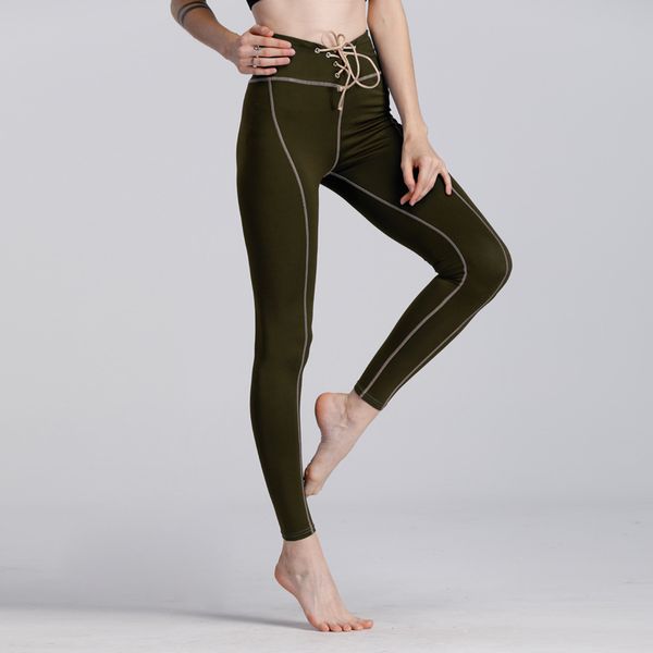 

elastic high waist yoga leggings womens breathable yoga pants quick dry running leggings sport fitness seamless 2019, White;red