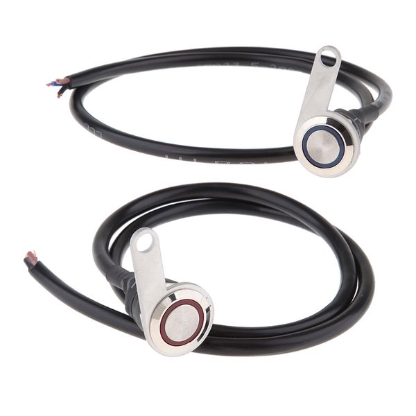 

2 pcs 12v atv motorbike led handlebar headlight foglight switch waterproof