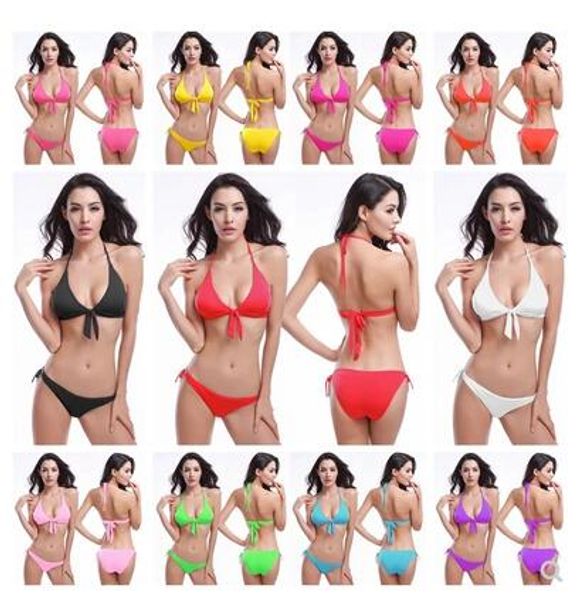 

bikini 2019 new style bikini swimsuit, Blue;gray