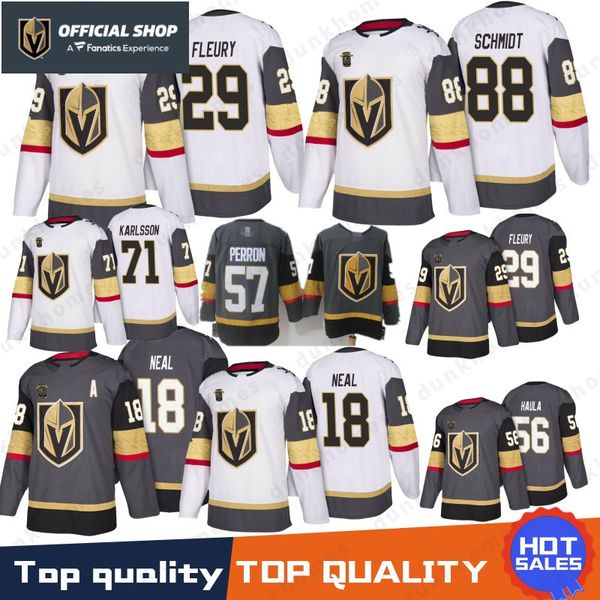 

18 James Neal Vegas Golden Knights Jersey 29 Marc-Andre Fleury 56 Erik Haula 71 William Karlsson 88 Nate Schmidt 57 Perron Hockey Jerseys