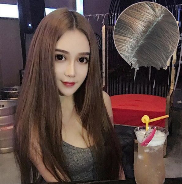 Hot Fashion Women Straight Hair Ladies In The Bangs Wig Kanekalon