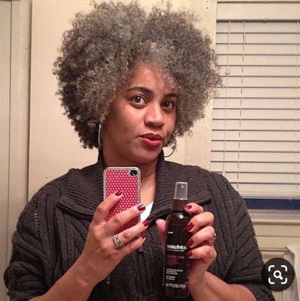 

natural grey kinky ponytail hair piece salt and pepper two tone mixed human hair ponytail puff updo women hair bun chignon 120g, Black