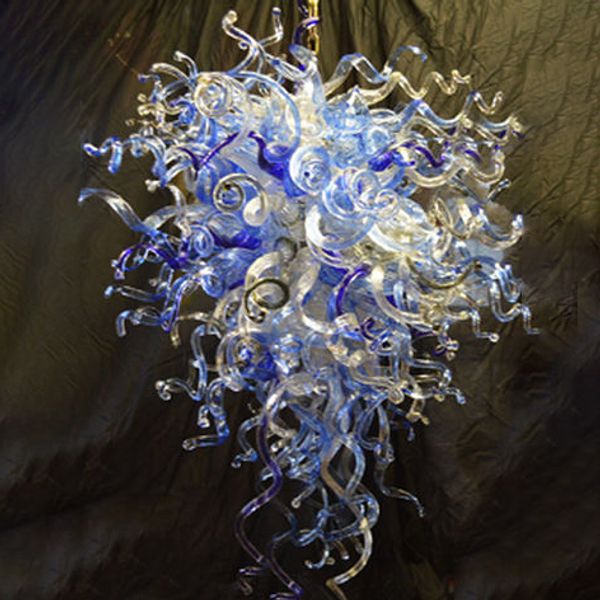 

home decor hand blown glass chandelier hanging pendant lamp clear crystal color italian crystal chandelier