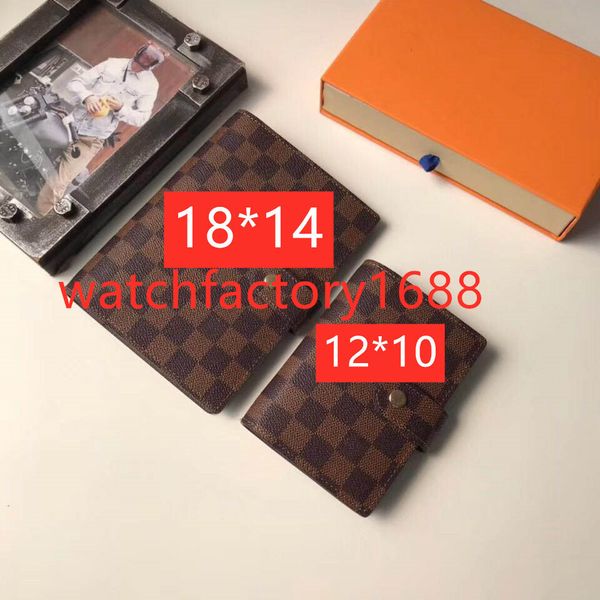 

малый и средний размер кольцо повестка дня обложка ноутбук дизайнер мужской кошелек мода мужчины ноутбук кредитная карта куртка женщины блок, Black