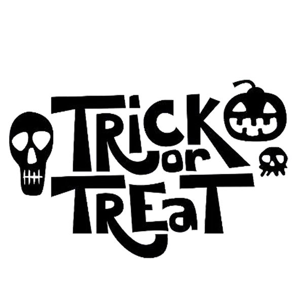 

15 * 9.6 см мода личность trick or treat автомобиля стикер забавный автомобиль бампер окна новинка jdm drift виниловая наклейка наклейка