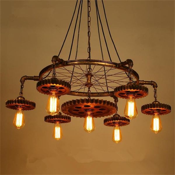 

vintage gear vintage chandelier light for clothes store cafe club bar steampunk industrial style vintage pendant lighting