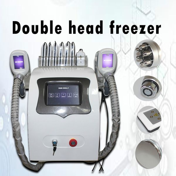 

2019 promotion criolipolisis 2 cryo handle fat reduction fat ing system cryolipolysis vacuum cavitation body shaper slimming machine
