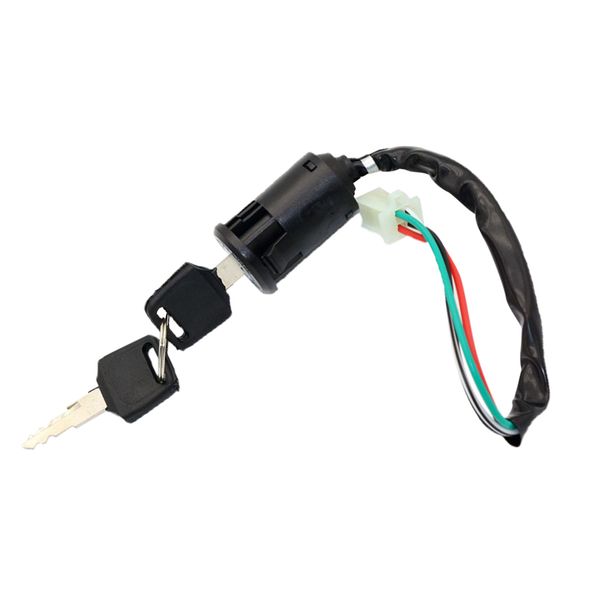

4 wire ignition switch key for 50cc 110cc 125cc 250cc pit quad dirt bike atv