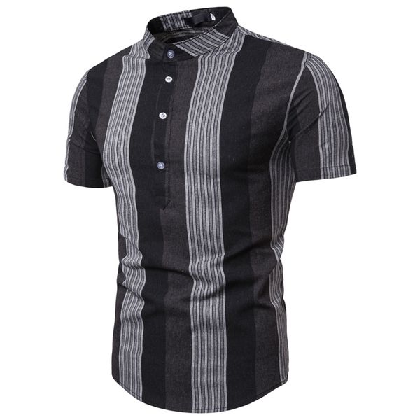 

мужчины просто короткое лето рубашка, White;black