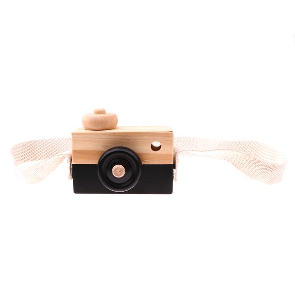 

cute wooden toy camera kids girls boys creative neck camera p props decors