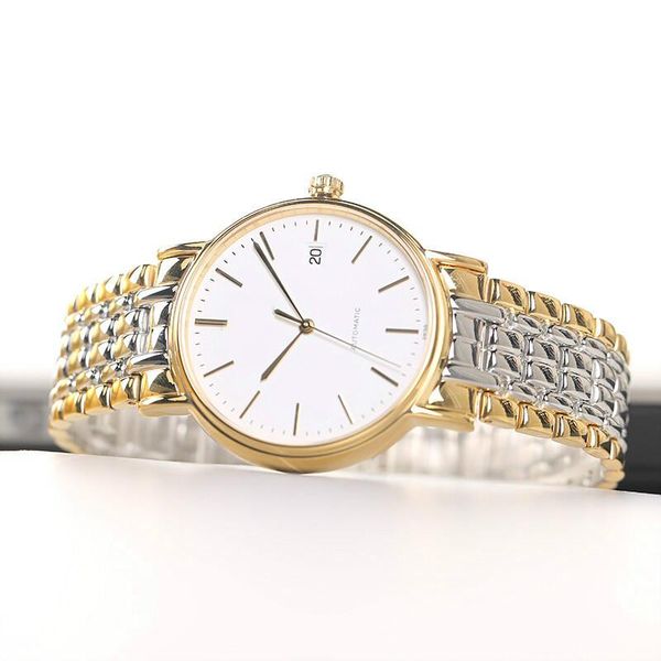 

наличие l4.921.2.12.7 top brand luxury casual часы мужчины бизнес часы наручные автоматические механические моды наручные часы, Slivery;brown