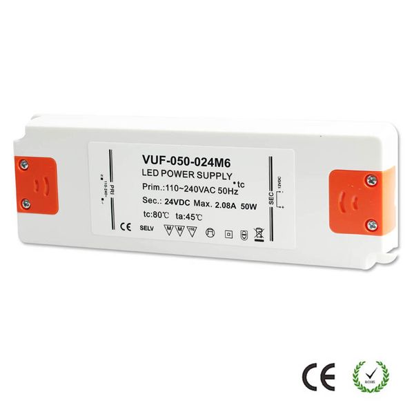 

тонкий светодиодный драйвер 6 вт 12вт 15вт 20вт 30вт 40вт 50вт 60вт ce электропитания 12в 24в dc трансформатор освещения