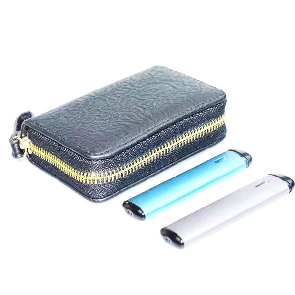 

Bag benctech Carrying Case Pocket Leather Pouch for Jul MT RELX Infinix Pod Kit Vape Pods devices Kits carts cartridges dhl