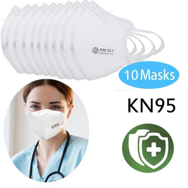 

wholesale 10pcs filter 95% mask respirator mouth dental face protection masks