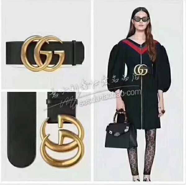 

luxury female designer belt big pearl 7cm, match short skirt temperament, Black;brown
