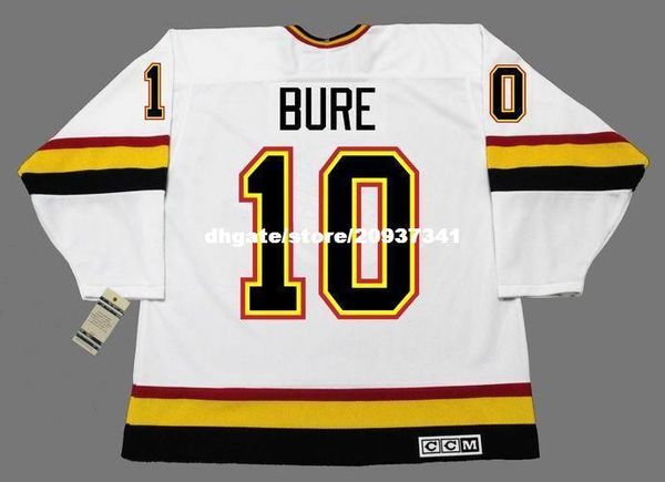 

wholesale mens pavel bure vancouver canucks 1994 ccm vintage home retro hockey jersey, Black;red