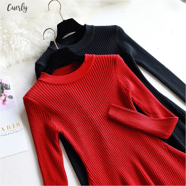 

autumn winter black sweater dress women o neck long sleeve a line thick knit mini dress female girl short bodycon dress, Black;gray