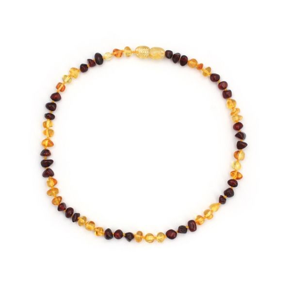 

new arrival beaded necklace natural baby women jewelry teething gift beads, Silver