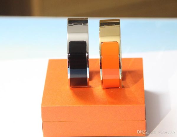 

Titanium Сталь Розовое Золото H Браслет Для Женщин Манжеты Буква H браслеты Bijoux Femme Pulsei