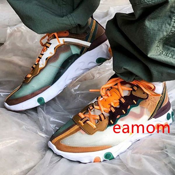 

2019 87 running shoes undercover epic react element 87 pack white epic sneakers sports men women trainer designer black white blue shoe