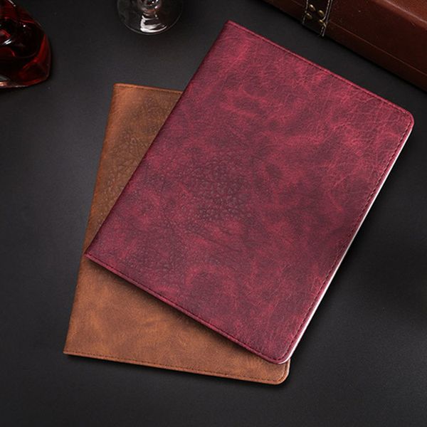 

luxury litchi pattern ipad stand leather case tablet pc cover for ipad mini 1234 ipad pro 9.7/10.5 air 2 shockproof dormancy shell