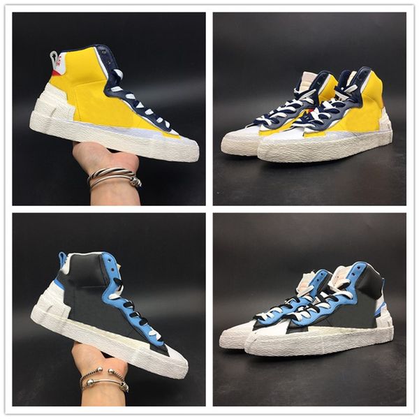 

2019 new sacai x combine dunk blazer mid casual shoes women mens trainers toki slip txt sports skate avant garde trailblazers sneakers